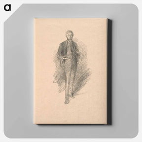 アートパネル-Study: Joseph Pennell
 - ジョセフ ペネル Canvas.