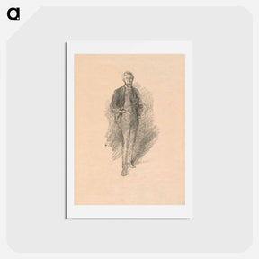 アートポストカード-Study: Joseph Pennell
 - ジョセフ ペネル Postcard.