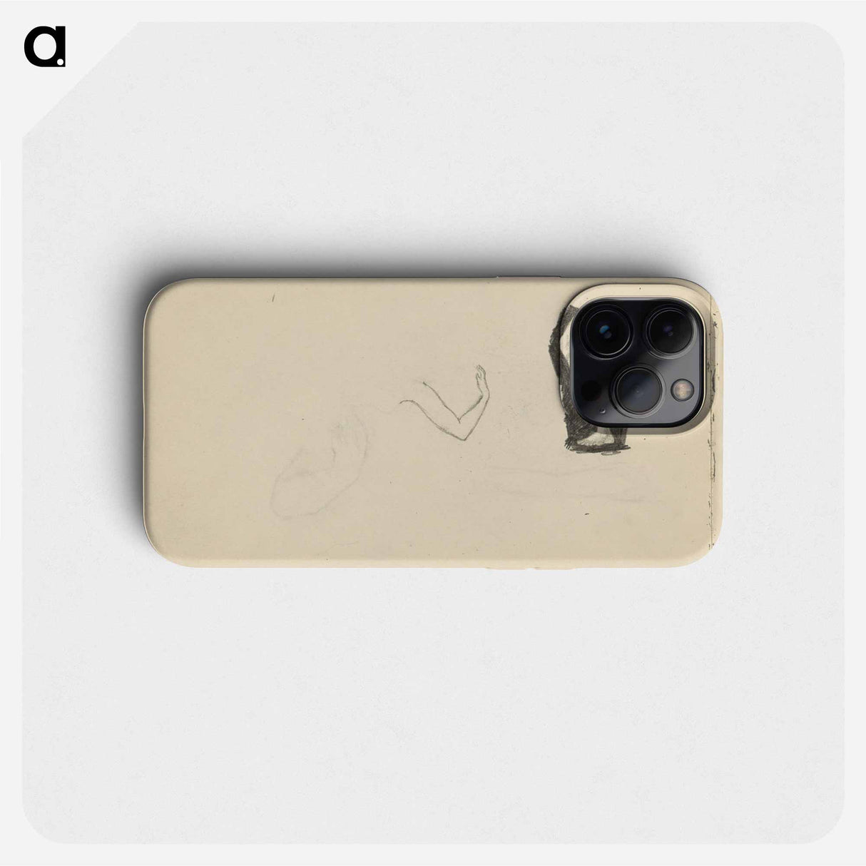 Onderbeen en bovenarm - ユリー デ フラーハ Phone Case.