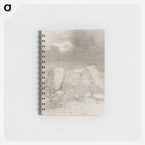 アートメモ帳-And He Discerns an Arid, Knoll-Covered Plain - オディロン ルドン Memo.