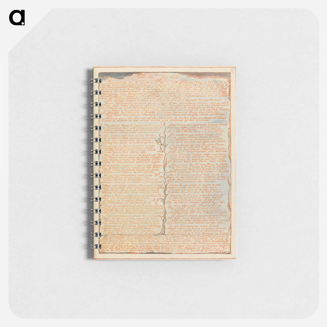 アートメモ帳-Jerusalem, Plate 27, "To the Jews...." - ウィリアム ブレイク Memo.