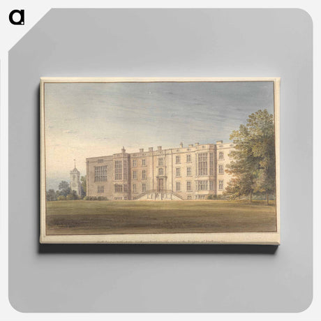アートパネル-North Front of Castle Ashby, Northamptonshire; The Seat of the Marquis of Northampton
 - イェール大学アートギャラリー Canvas.