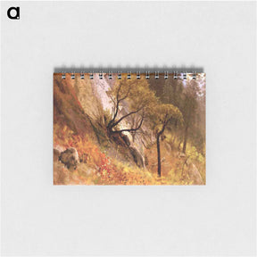 アートメモ帳-Landscape Study. Yosemite, California - アルバート ビアスタット Memo.