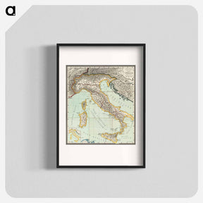 アートポスター-Map of Ancient Lands
 - ボストン公共図書館 Poster.