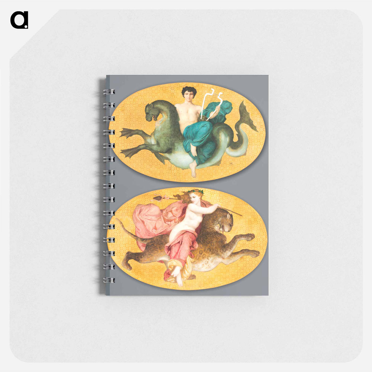 アートメモ帳-Arion on a Sea Horse and Bacchante on a Panther
 - クリーブランド美術館 Memo.