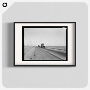 アートポスター-Between Tulare and Fresno - ドロテア ラング Poster.
