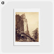 アートポストカード-Sentinel Rock, Yo-Semite Valley
 - エドワード マイブリッジ Postcard.