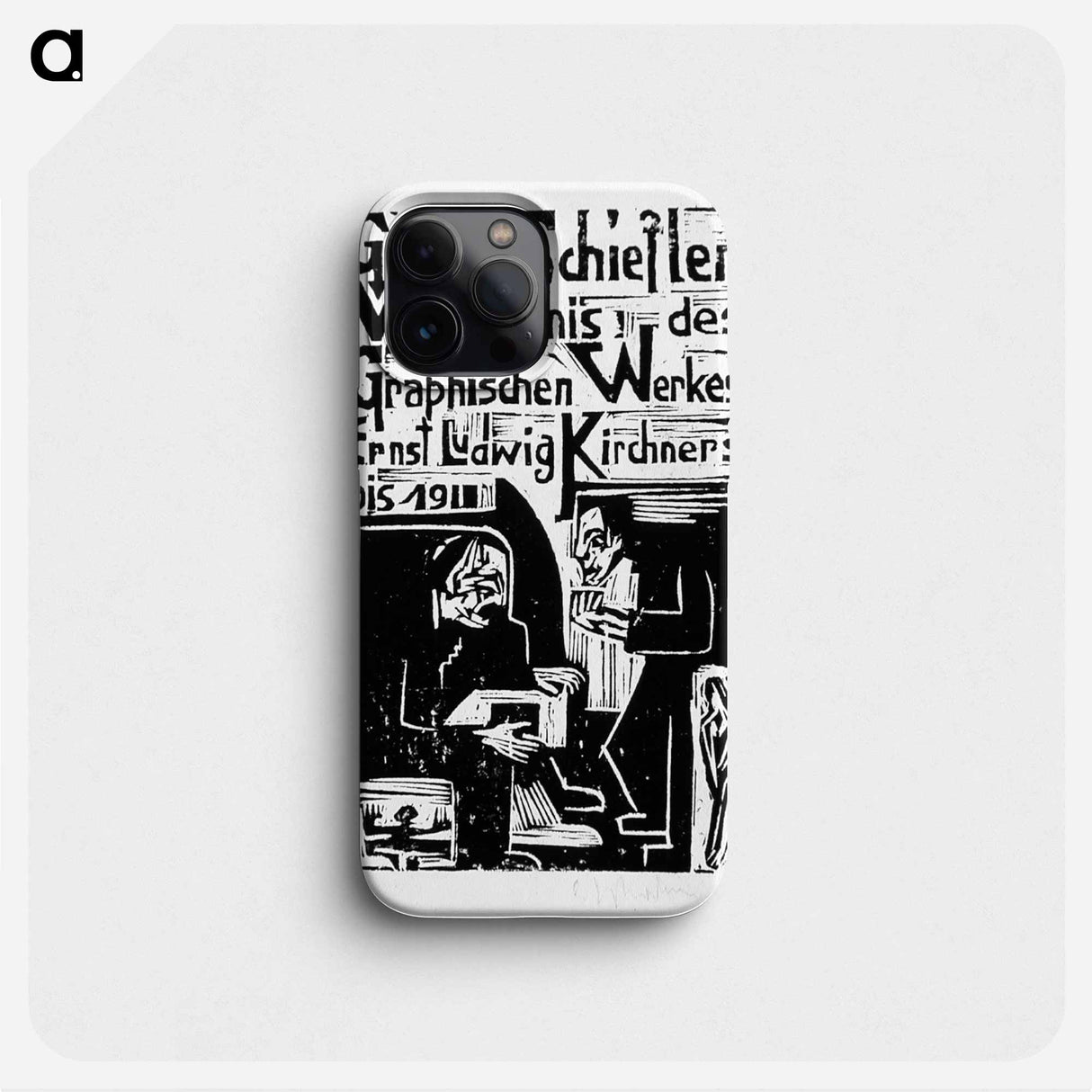 Titlepage-rejected by Ernst Ludwig Kirchner - Ernst Ludwig Kirchner Phone Case.