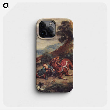 The death of Laras - ウジェーヌ ドラクロワ Phone Case.