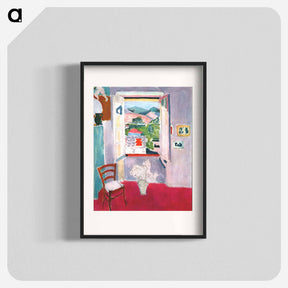 アートポスター-Open Window at Collioure - アンリ マティス Poster.