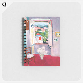 アートメモ帳-Open Window at Collioure - アンリ マティス Memo.