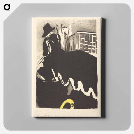 アートパネル-Last Ballad - アンリ ド トゥールーズ ロートレック Canvas.