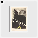 アートポストカード-Last Ballad - アンリ ド トゥールーズ ロートレック Postcard.