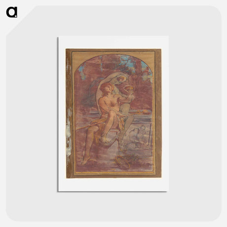 アートポストカード-Bacchus - ジョン シンガー サージェント Postcard.