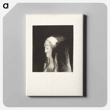 Druidess - オディロン ルドン Canvas.