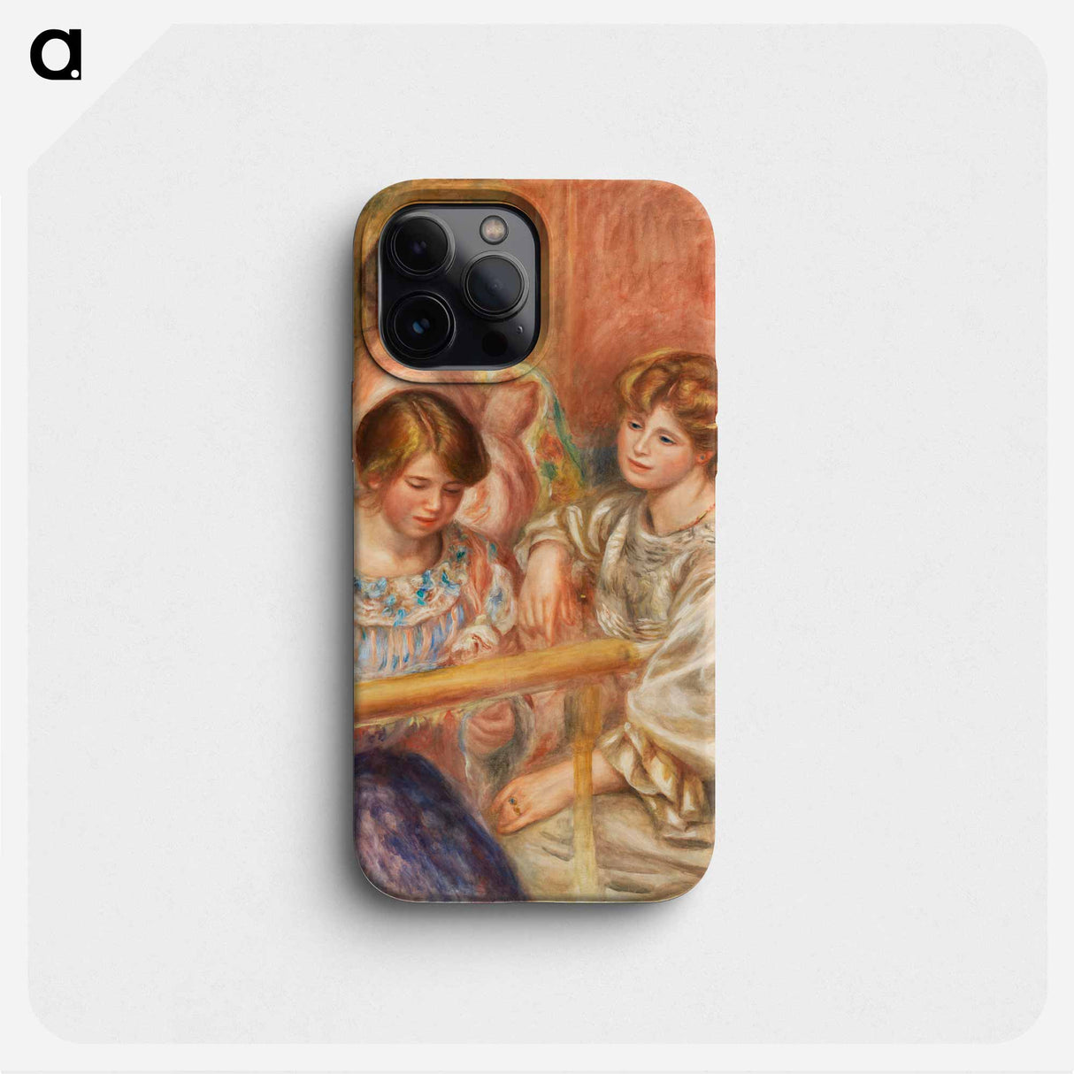 Embroiderers - ピエール オーギュスト ルノワール Phone Case.