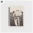 アートメモ帳-Woman with No Trespassing Sign
 - セントルイス美術館 Memo.