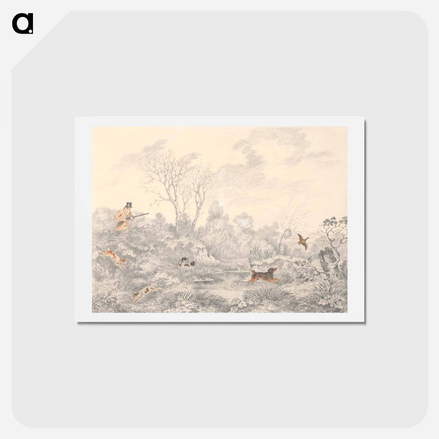アートポストカード-Snipe Shooting
 - イェール大学アートギャラリー Postcard.