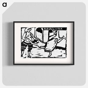 アートポスター-Dance - エルンスト ルートヴィヒ キルヒナー Poster.