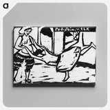 アートパネル-Dance - エルンスト ルートヴィヒ キルヒナー Canvas.