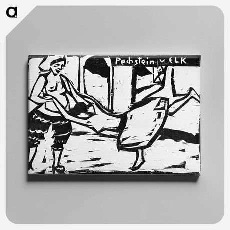 アートパネル-Dance - エルンスト ルートヴィヒ キルヒナー Canvas.