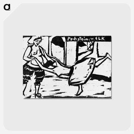 アートポストカード-Dance - エルンスト ルートヴィヒ キルヒナー Postcard.