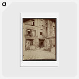 アートポストカード-Cour de Rouen
 - ウジェーヌ アジェ Postcard.