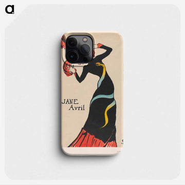 Jane Avril - アンリ ド トゥールーズ ロートレック Phone Case.