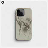 Male Torso with Pole - ジョン シンガー サージェント Phone Case.