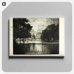 アートパネル-Westminster's Towers, from Saint James Park
 - ジョセフ ペネル Canvas.