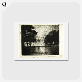 アートポストカード-Westminster's Towers, from Saint James Park
 - ジョセフ ペネル Postcard.