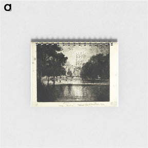 アートメモ帳-Westminster's Towers, from Saint James Park
 - ジョセフ ペネル Memo.