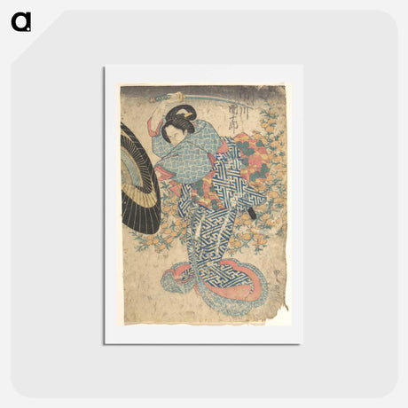 アートポストカード-Print
 - 歌川 国貞 Postcard.