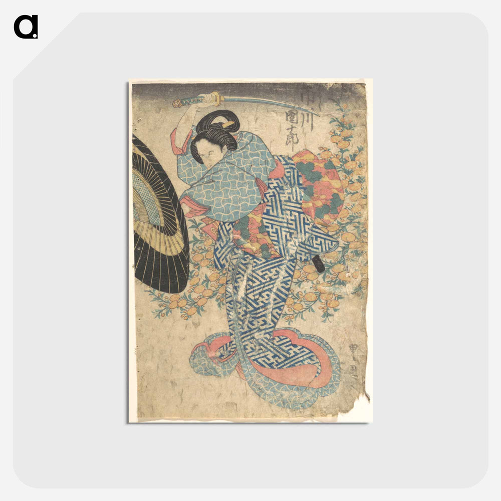 アートポストカード-Print
 - 歌川 国貞 Postcard.