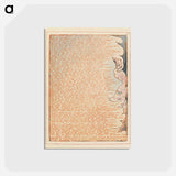 アートポストカード-Jerusalem, Plate 83, "Corruptability appears upon thy limbs...." - ウィリアム ブレイク Postcard.