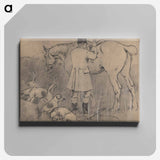アートパネル-Huntsman and Hounds
 - イェール大学アートギャラリー Canvas.
