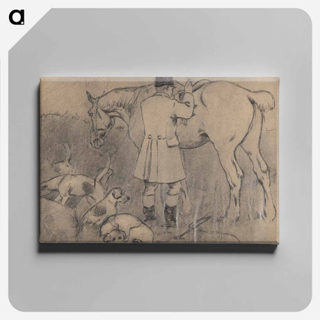 アートパネル-Huntsman and Hounds
 - イェール大学アートギャラリー Canvas.
