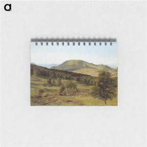 アートメモ帳-Landscape. Hill and Dale - アルバート ビアスタット Memo.