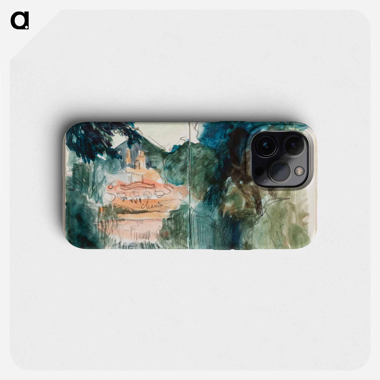 (unknown) part of a sketchbook - アルバート エーデルフェルト Phone Case.