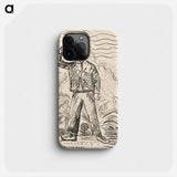 Young slovakia - アーノルド ピーター ワイズ クビンチャン Phone Case.