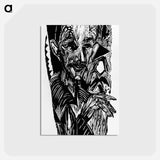 アートポストカード-The Theosophist - エルンスト ルートヴィヒ キルヒナー Postcard.