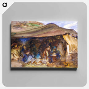 アートパネル-Bedouin Tent - ジョン シンガー サージェント Canvas.