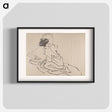 アートポスター-Katsushika Hokusai’s Japanese woman. Album of Sketches - 葛飾 北斎 Poster.
