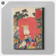 アートパネル-Portrait of a Man with Red Headdress
 - 歌川 国貞 Canvas.