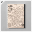 アートパネル-Map of Westcestershire from the 'London Magazine'
 - イェール大学アートギャラリー Canvas.