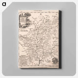 アートパネル-Map of Westcestershire from the 'London Magazine'
 - イェール大学アートギャラリー Canvas.