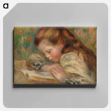 アートパネル-Child Reading
 - バーンズ・コレクション Canvas.