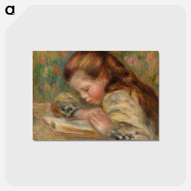 アートポストカード-Child Reading
 - バーンズ・コレクション Postcard.