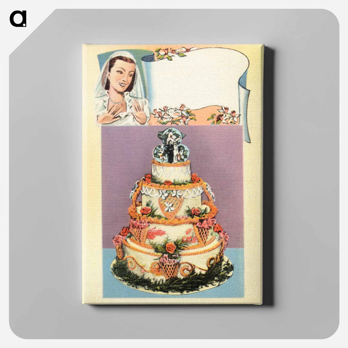 アートパネル-Wedding Cakes
 - ボストン公共図書館 Canvas.