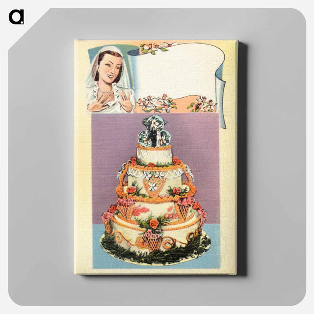 アートパネル-Wedding Cakes
 - ボストン公共図書館 Canvas.